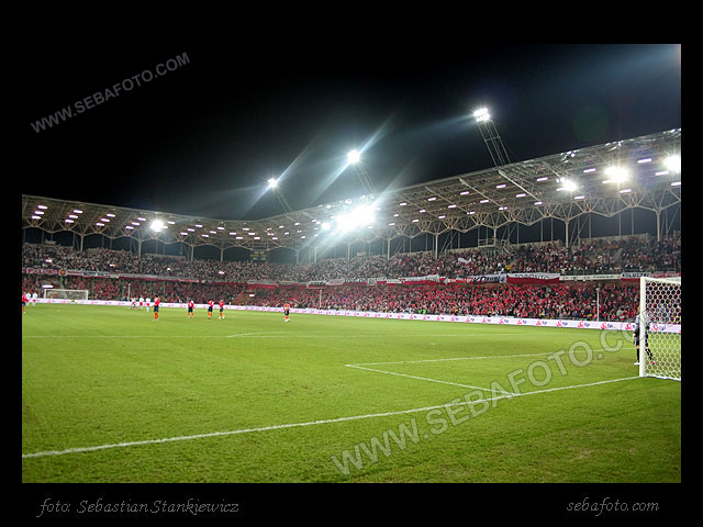 stadion Kielce - kibice - Polska