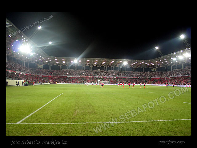 stadion Kielce - kibice - Polska