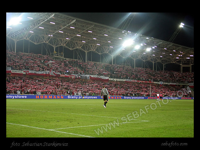 stadion Kielce - kibice - Polska