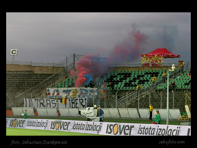 kibice - Steaua Bukareszt