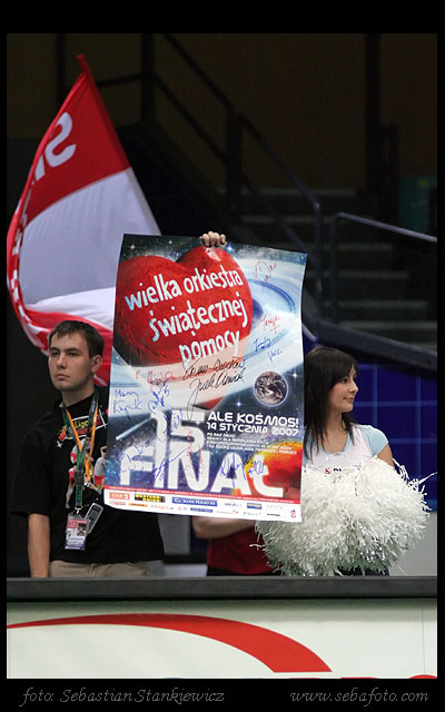 plakat WOP z autografami zawodnikw Gwardii