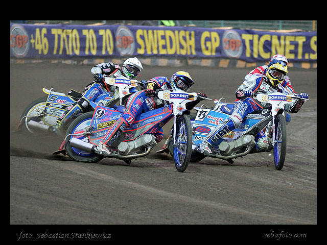 Bjarne Pedersen - Scott Nicholls - Matej Zagar - Piotr Protasiewicz