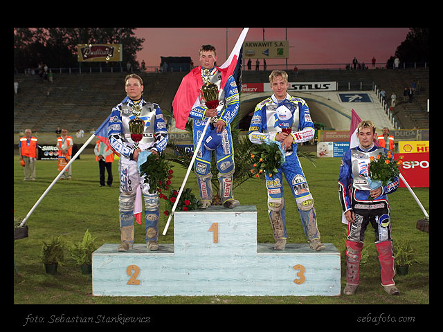 Fredrik Lindgren - Karol Zbik - Sebastian Alden - Daniel King - podium
