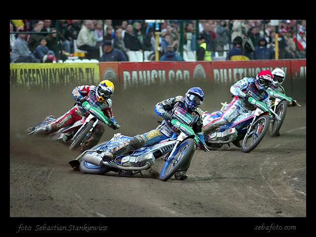 Jarosaw Hampel - Sebastian Uemek - Jason Crump - Wiesaw Jagu