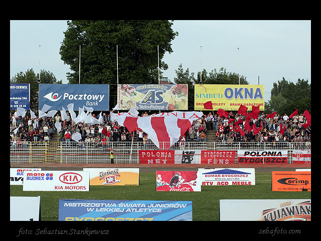 kibice - Polonia Bydgoszcz